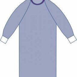 Surgeons Gown Non-Reinforced Polypropylene 45in
