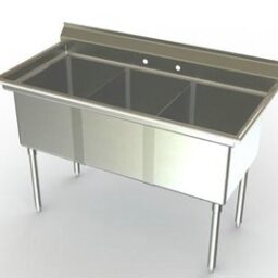Three Compartment Sink (Economy Model)