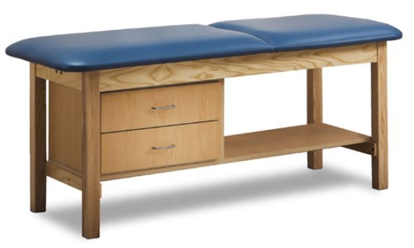 Medical Treatment Tables with Shelving