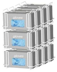 Triple Wire Glove Box Dispenser - 4 Pack