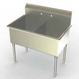 Two Compartment Sink (Economy Model)
