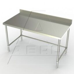 Work Table w/ 4in Backsplash (Economy Model)