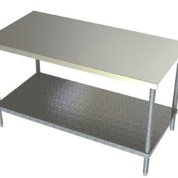 Work Table w/ Galvanized Undershelf (Economy Model)