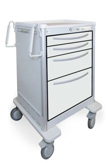 Bedside Carts - 3 & 4 Drawers