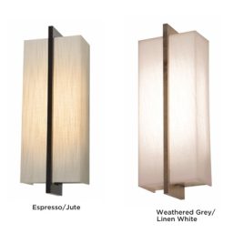 Central Wood LED Sconce Wall Mount Light Fixture 14"
