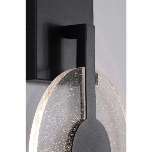 Glam LED Sconce Wall Mount Light Fixture 12" - Image 4