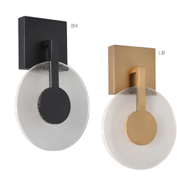 Glam LED Sconce Wall Mount Light Fixture 12"