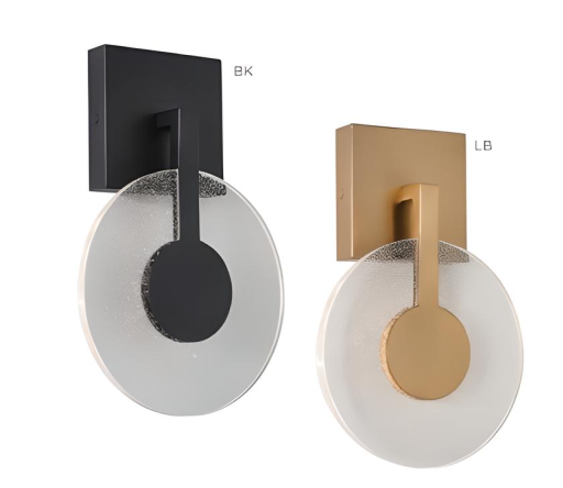 Glam LED Sconce Wall Mount Light Fixture 12"
