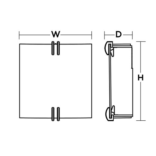 Basic LED Sconce Wall Mount Dimming Light Fixture 12" - Image 2