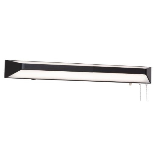 Trendy Decorative Metal Frame LED Overbed Light Fixture w/4 Way Pull Switch & Nightlight 36"/48" - Image 2