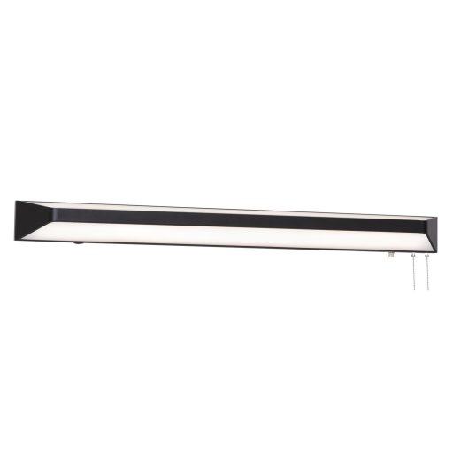 Trendy Decorative Metal Frame LED Overbed Light Fixture w/4 Way Pull Switch & Nightlight 36"/48" - Image 5
