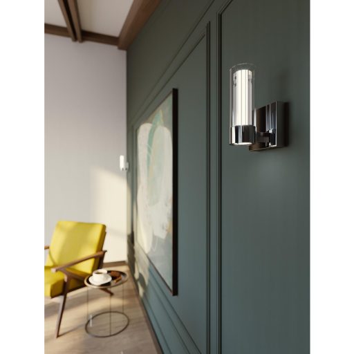 Polished LED Sconce Wall Mount Dimming Light Fixture 8" - Image 6