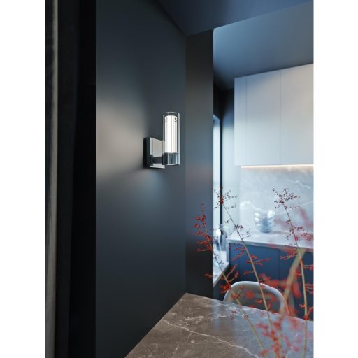 Polished LED Sconce Wall Mount Dimming Light Fixture 8" - Image 4