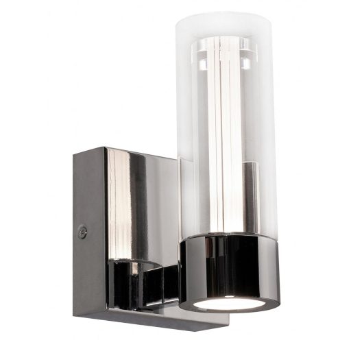 Polished LED Sconce Wall Mount Dimming Light Fixture 8" - Image 2