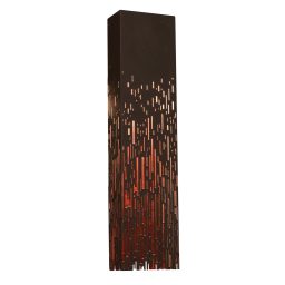Intricate LED Sconce Wall Mount Dimming Light Fixture 19"