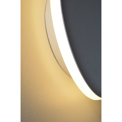 Round LED Sconce Wall Mount Dimming Light Fixture 2" - Image 2
