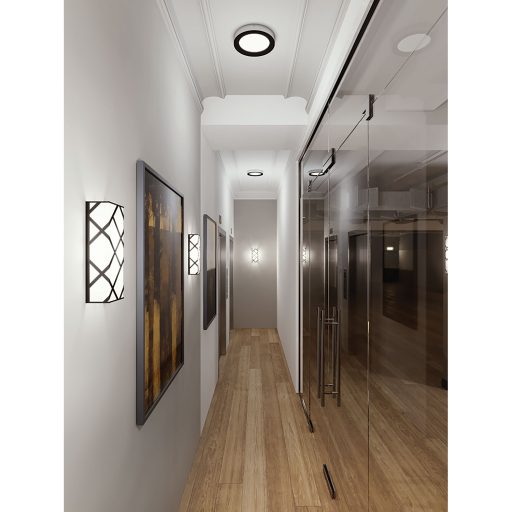 Lattice Style LED Sconce Wall Mount Dimming Light Fixture 13" - Image 4