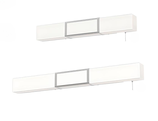 Classic Decorative Metal Trim LED Overbed Light Fixture 36"/48"