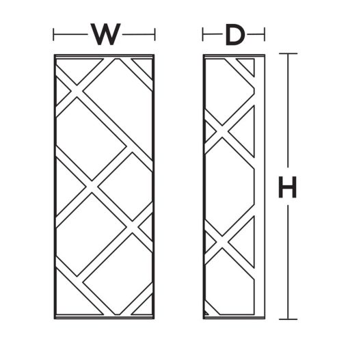 Lattice Style LED Sconce Wall Mount Dimming Light Fixture 13" - Image 8