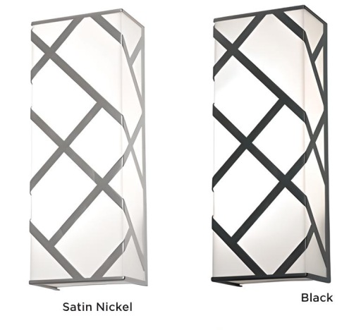 Lattice Style LED Sconce Wall Mount Dimming Light Fixture 13"