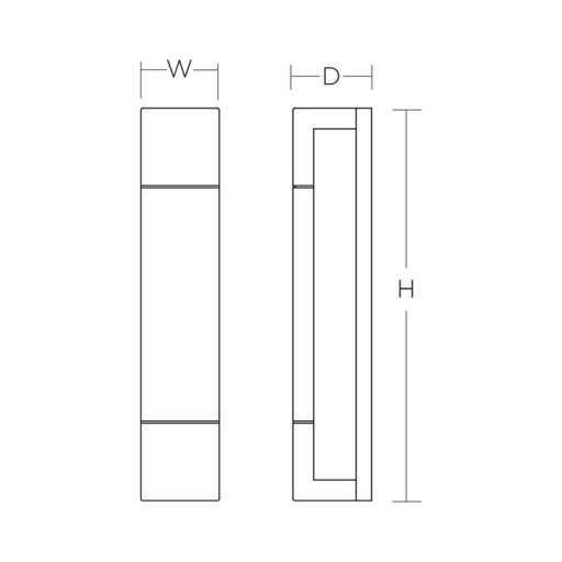 Column LED Sconce wall Mount Dimming Light Fixture 14" - Image 5