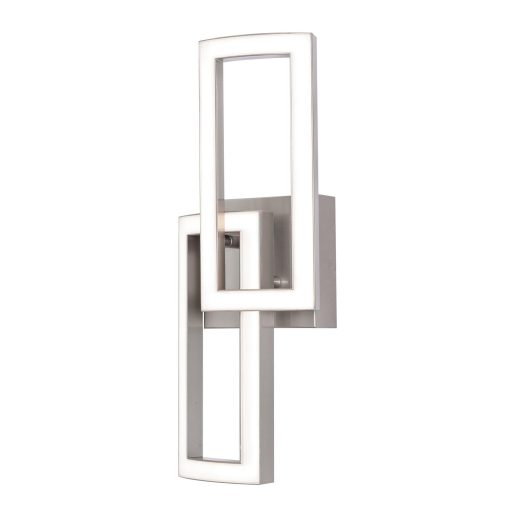Interlocking Geometric LED Sconce Wall Mount Light Fixture 17" - Image 2