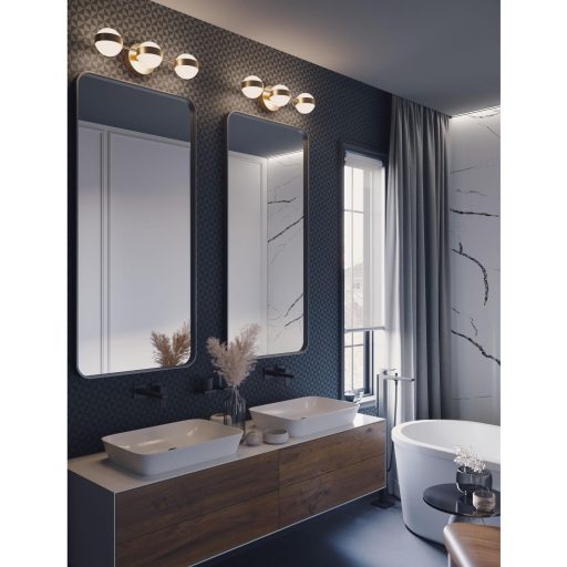 Spherical LED Vanity Wall Mount Light Fixture 14"/22"/30" - Image 15