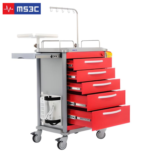 Hospital Emergency Crash Cart w/Accessory Package - Image 3