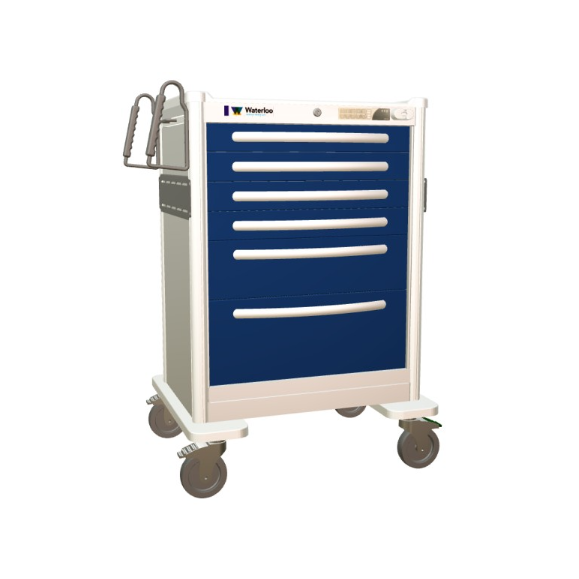Anesthesia Carts - 6 Drawers