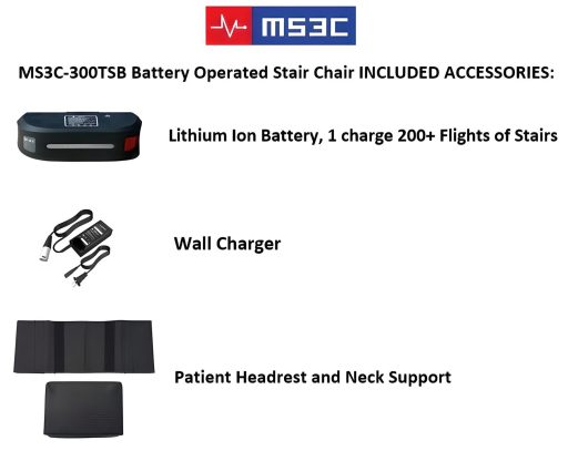 Battery Powered Stair Climb Assist Chair 350lb Capacity - Image 11