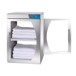 7.5 ft³ Pass Through Doors Blanket Warmer 20-25 Capacity w/Titan Series Exterior Handle