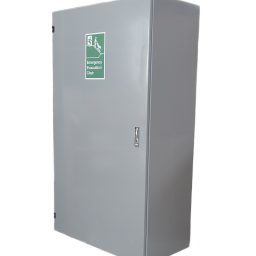 Evacuation Chair Wall Mount Storage Cabinet