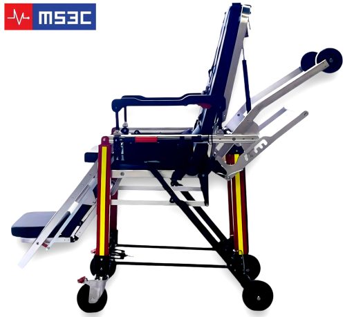Heavy Duty Folding EMS Ambulance Stretcher Chair 550lb Capacity - Image 6