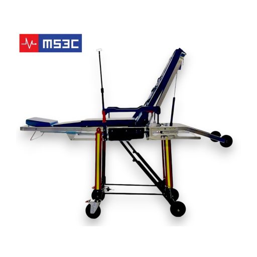 Heavy Duty Folding EMS Ambulance Stretcher Chair 550lb Capacity - Image 4