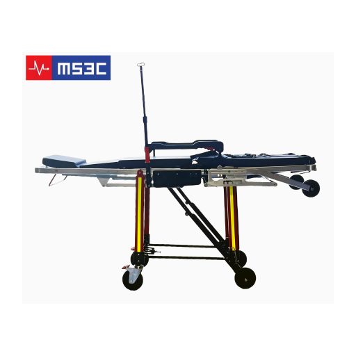 Heavy Duty Folding EMS Ambulance Stretcher Chair 550lb Capacity - Image 5