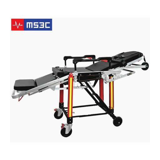 Heavy Duty Folding EMS Ambulance Stretcher Chair 550lb Capacity