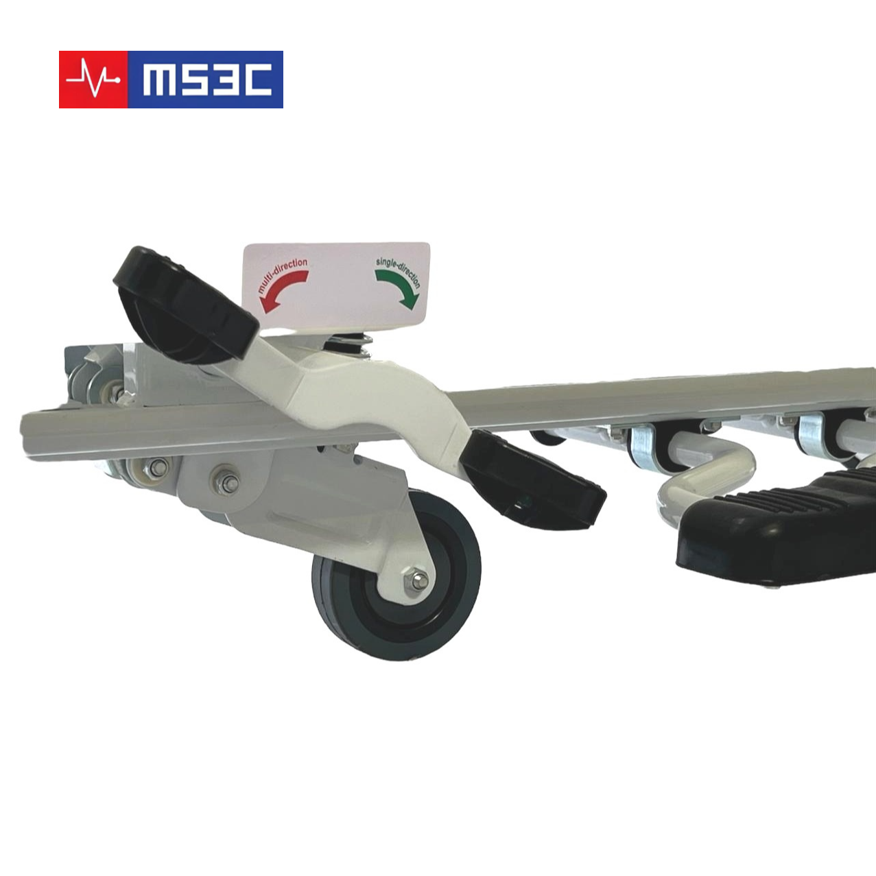 Height Adjustable Bariatric Patient Transport Stretcher - 1000lb Capacity - Image 7