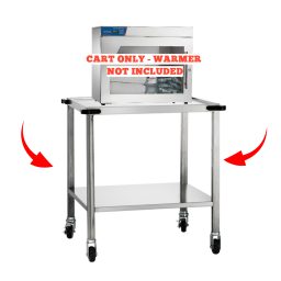 Mobile Cart for EC550BL 18" & 24" Combination Warmer