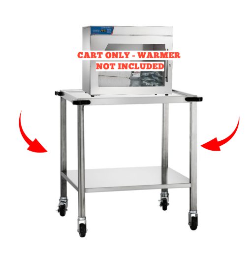 Mobile Cart for 18" & 24" Depth Single Cavity Combination Warmer