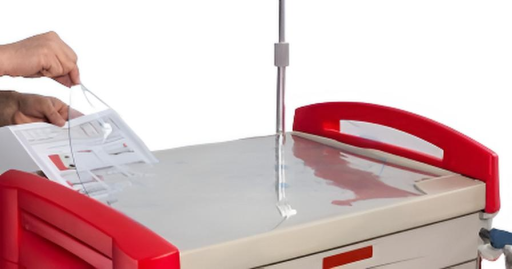 Hospital Emergency Crash Cart w/ 5 Drawers & Accessory Package - Image 4