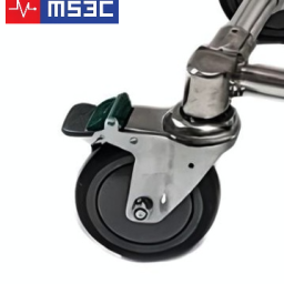 Locking Casters for Emergency Stretcher Unit Set