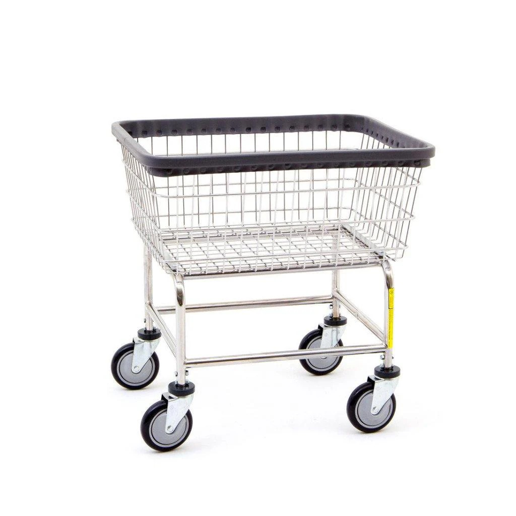 Narrow Laundry Cart 2 Bushel Capacity