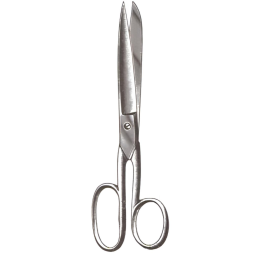 USA Pattern Gauze Shears 8in