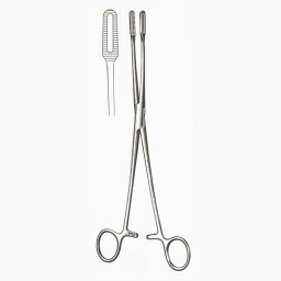 Bauer Sponge Forceps, 9-1/2 in