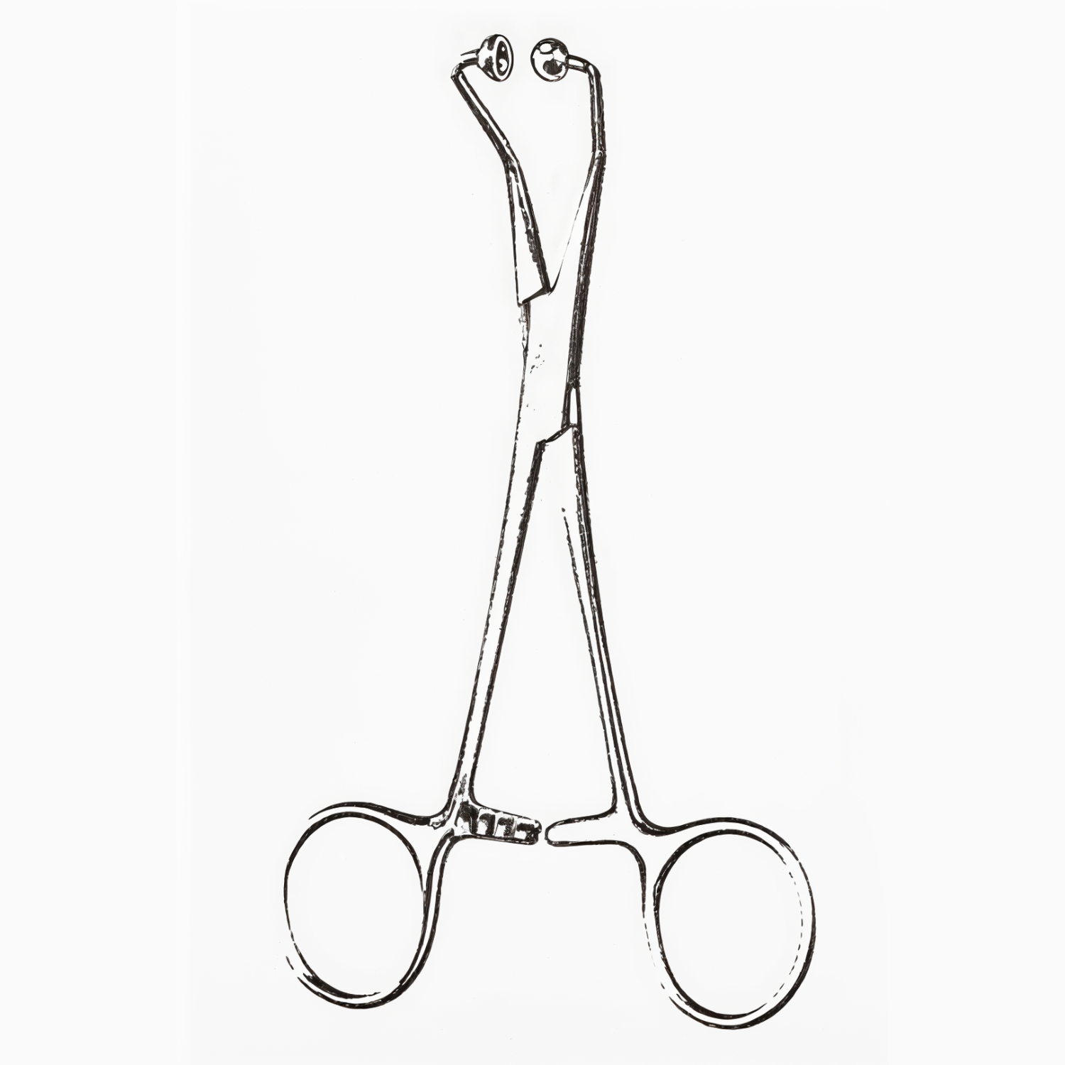 Ball & Socket Towel Clamps, 5-1/4 in
