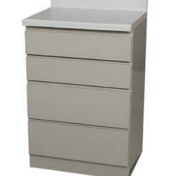 Steel 24in Modular Base Cabinet w/ 4 Drawers