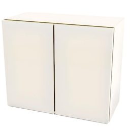 Steel 24in Modular Wall Cabinet w/ 1 Shelf & 2 Doors