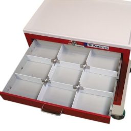 Steel Cart Small Cut & Clip Divider System for 3in H Drawers