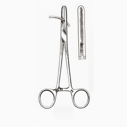 Presbytarian Occluding Forceps, Smooth Jaws, 6-1/2 in