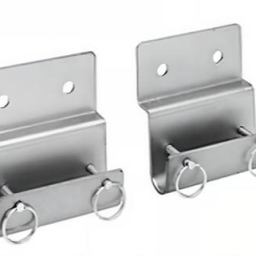 Wall-Mount Brackets for Basket Stretchers